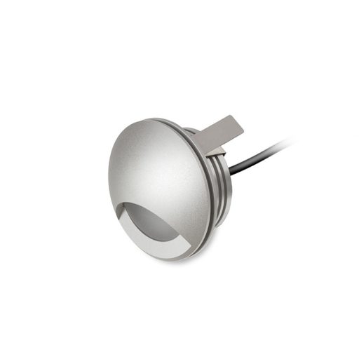 RENDL R12686 CLUB LED kültéri lámpa, falba süllyesztett IP54 ezüstszürke