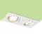 PASADENA G53 SQ II  fekete  230V LED G53 2x15W