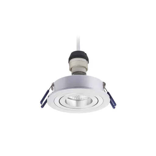 PASADENA GU10 R süllyesztett lámpa  szálcsiszolt alumínium 230V LED GU10 7W