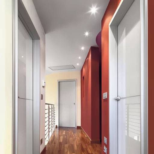 PASADENA GU10 R süllyesztett lámpa  szálcsiszolt alumínium 230V LED GU10 7W