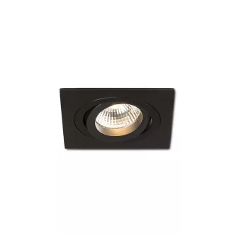   PASADENA GU10 SQ I süllyesztett lámpa fekete  230V LED GU10 7W