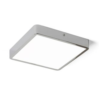   RENDL R12816 HUE LED felületre szerelhető lámpatest, műszaki fekete króm