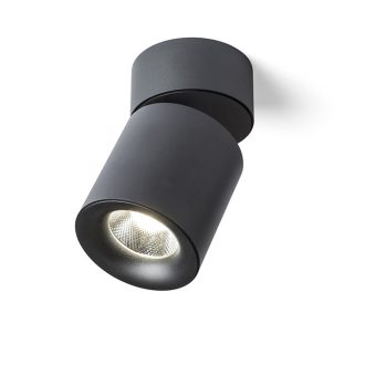   RENDL R12840 CONDU LED felületre szerelhető lámpatest, downlight fekete