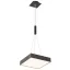 LARISA SQ 30 závěsná černá 230V LED 30W 3000K