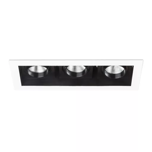 BONDY III süllyesztett lámpa fehér 230V LED 3x7W 24° 3000K