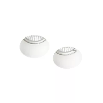 QUO R II süllyesztett lámpa  gipsz 230V LED GU10 2x8W