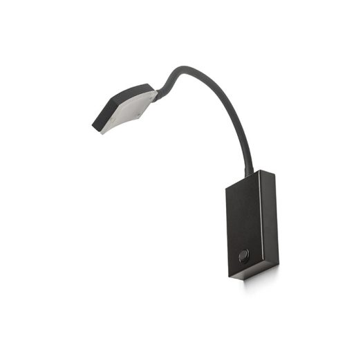 RENDL R12942 FRISCO LED spot lámpa, hajlítható nyak fekete