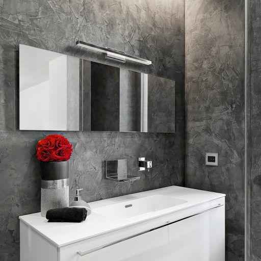 RENDL R12949 PANON LED fali lámpa, fürdőszoba IP44 króm