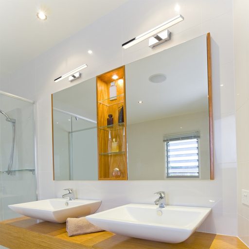 RENDL R12950 PANON LED fali lámpa, fürdőszoba IP44 króm