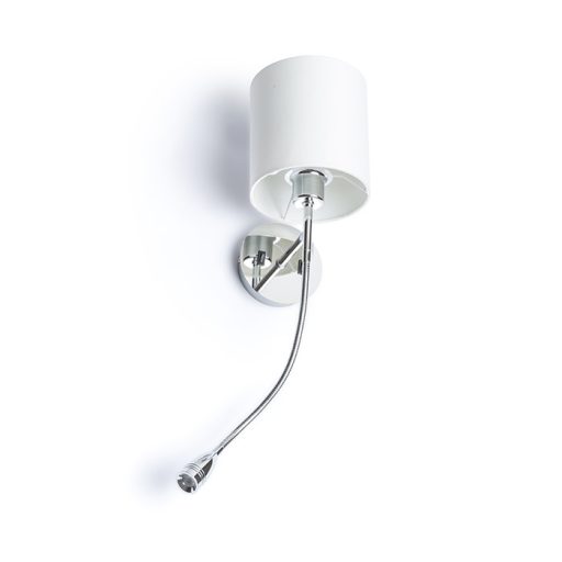 RENDL R12955 VERSINA LED fali lámpa, kombinált fehér króm