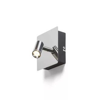 TIARA nástěnná chrom 230V LED 2x3W 25° 3000K