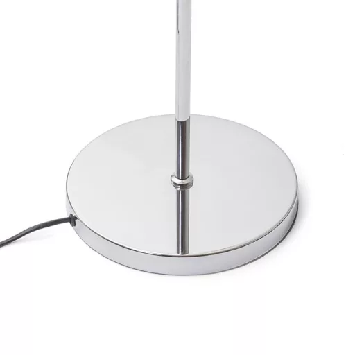 PRAGMA állólámpa fekete króm 230V LED E27 11W