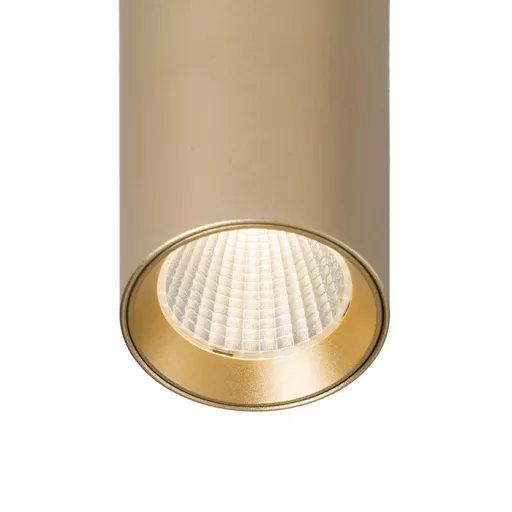 MAVRO závěsná zlatá 230V LED 12W 38° 3000K