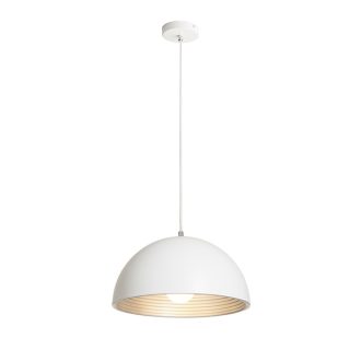   RENDL R13048 CARISSIMA függőlámpatest, fém matt fehér/ezüstszürke