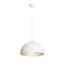 CARISSIMA 40 závěsná matná bílá/stříbrnošedá 230V LED E27 15W