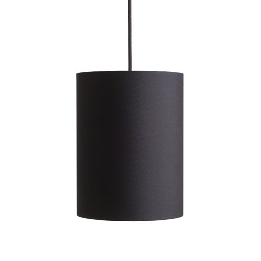 RENDL R13049 RON lámpabúra, univerzális lámpaernyők Polycotton fekete/fehér PVC