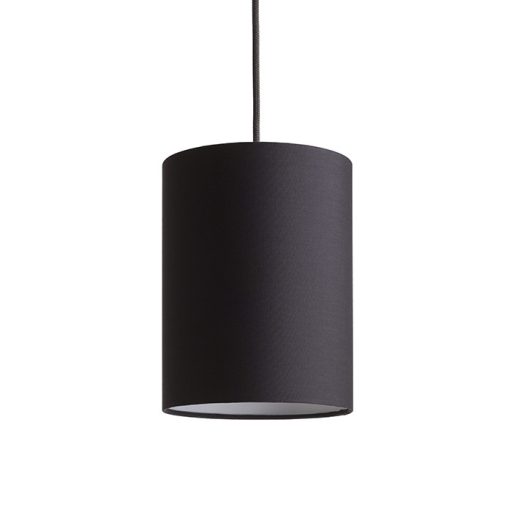 RENDL R13049 RON lámpabúra, univerzális lámpaernyők Polycotton fekete/fehér PVC