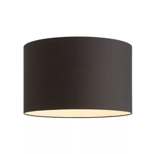 RON 40/25 stínidlo Polycotton černá/bílé PVC max. 23W
