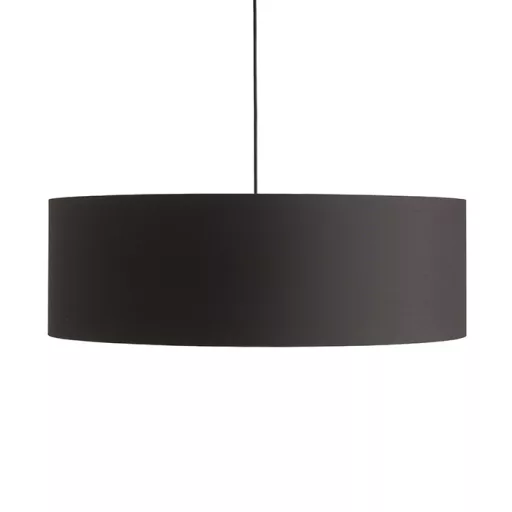 RON 60/19 stínidlo Polycotton černá/bílé PVC max. 23W