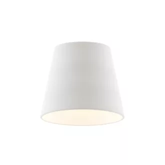 NIZZA 18/15 stínidlo Polycotton bílá/bílé PVC max. 28W