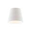 RENDL R13113 NIZZA lámpabúra, univerzális lámpaernyők Polycotton fehér/fehér PVC