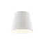 NIZZA 18/15 stínidlo Polycotton bílá/bílé PVC max. 28W