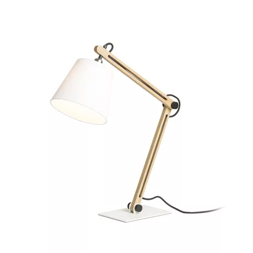 NIZZA 18/15 stínidlo Polycotton bílá/bílé PVC max. 28W