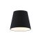 RENDL R13114 NIZZA lámpabúra, univerzális lámpaernyők Polycotton fekete/fehér PVC