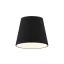 NIZZA 18/15 stínidlo Polycotton černá/bílé PVC max. 28W
