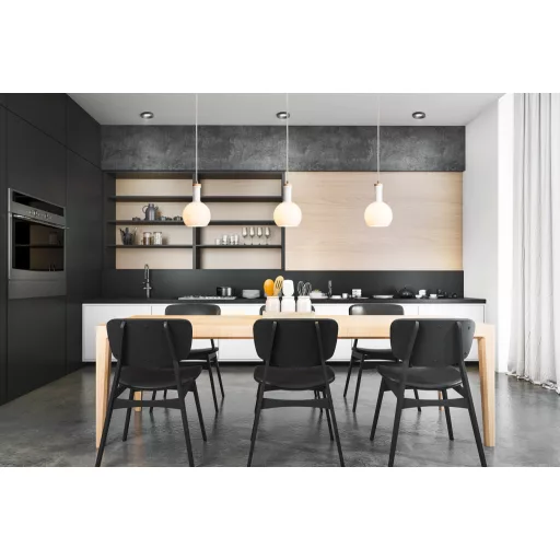 SHARM PLUS süllyesztett lámpa fekete 230V LED 10W 24° 3000K
