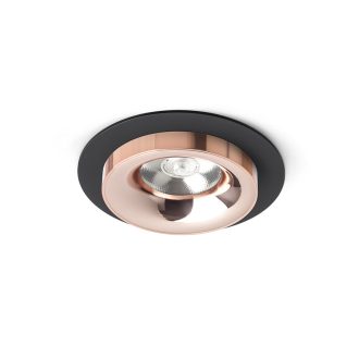   RENDL R13238 SHARM LED mennyezeti lámpa, készlet fekete réz/réz