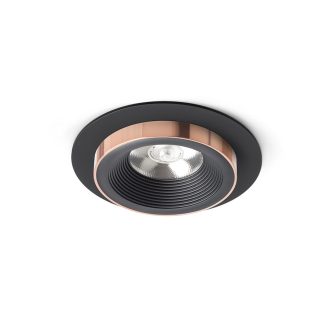   RENDL R13239 SHARM LED mennyezeti lámpa, készlet fekete/fekete réz
