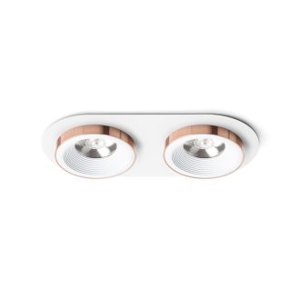   RENDL R13240 SHARM LED mennyezeti lámpa, készlet fehér réz