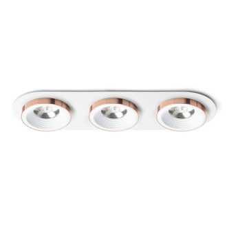   RENDL R13245 SHARM LED mennyezeti lámpa, készlet fehér réz