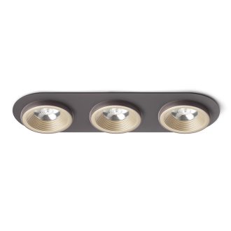   RENDL R13246 SHARM LED mennyezeti lámpa, készlet gyöngyházarany/barna