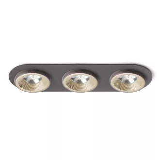   SHARM R III süllyesztett lámpa gyöngyházarany/barna 230V LED 3x10W 24° 3000K