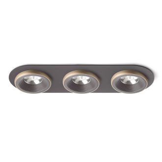   RENDL R13247 SHARM LED mennyezeti lámpa, készlet barna/gyöngyházarany