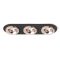 RENDL R13248 SHARM LED mennyezeti lámpa, készlet fekete réz/réz