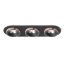 RENDL R13249 SHARM LED mennyezeti lámpa, készlet fekete/fekete réz