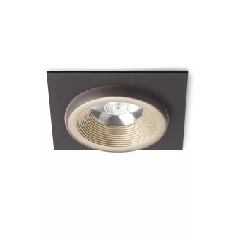   SHARM SQ I süllyesztett lámpa gyöngyházarany/barna 230V LED 10W 24° 3000K