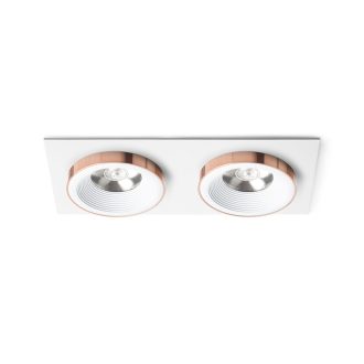   RENDL R13255 SHARM LED mennyezeti lámpa, készlet fehér réz