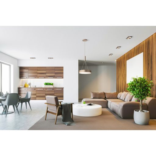 RENDL R13256 SHARM LED mennyezeti lámpa, készlet gyöngyházarany/barna