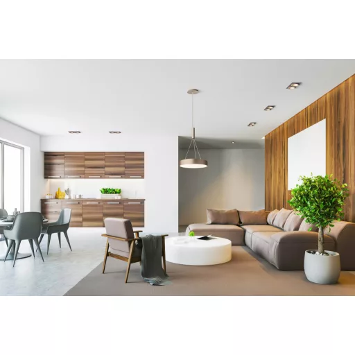 SHARM SQ II süllyesztett lámpa gyöngyházarany/barna 230V LED 2x10W 24° 3000K