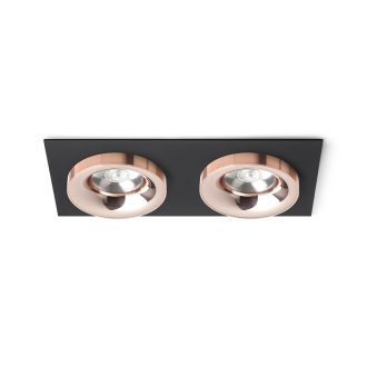   RENDL R13258 SHARM LED mennyezeti lámpa, készlet fekete réz/réz