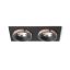 RENDL R13259 SHARM LED mennyezeti lámpa, készlet fekete/fekete réz
