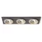 SHARM SQ III süllyesztett lámpa gyöngyházarany/barna 230V LED 3x10W 24° 3000K