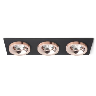   RENDL R13263 SHARM LED mennyezeti lámpa, készlet fekete réz/réz