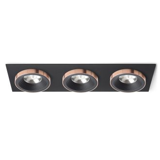   RENDL R13264 SHARM LED mennyezeti lámpa, készlet fekete/fekete réz