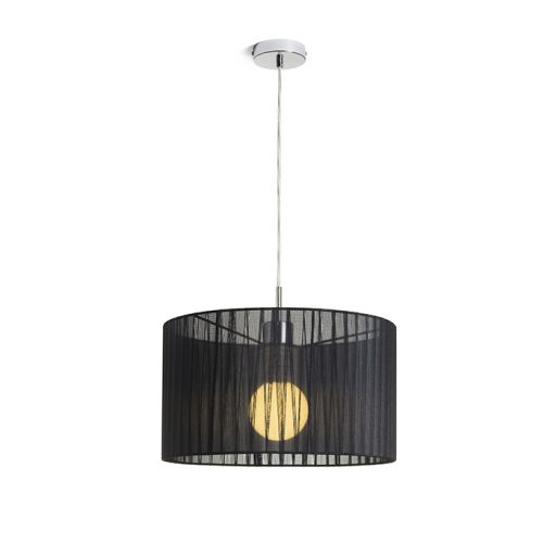 RENDL R13271 GLAMOUR függőlámpatest, dekoratív fekete