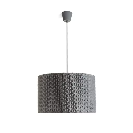AINO 40 závěsná šedá chrom 230V LED E27 15W